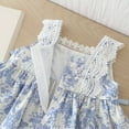 thumbnail image 4 of TAIAOJING Girls Dresses Casual Lace Sleeveless Dress For Baby Toddler Kids Summer Spring Everyday Wear Age 6 Months To 6 Years Comfort 5-6Y, 4 of 9