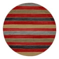 thumbnail image 3 of Unique Loom Fars Collection Area Rug - Monterey (8' Round Multi/Rust Red), 3 of 7