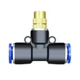 thumbnail image 2 of Copper Mist Nozzle - Brass & Plastic Greenhouse Irrigation Sprayer | 6-12mm Connector | 0.2-0.7L/Min Flow | 1-2m Spray Diameter | Cooling Humidifying Watering for Gardens, Patios, Pools, 2 of 7