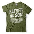thumbnail image 4 of Father And Son Best Friends For Life Shirt Father Shirts Gift From Son Father's Day Shirt (3X-Large Navy Blue), 4 of 6