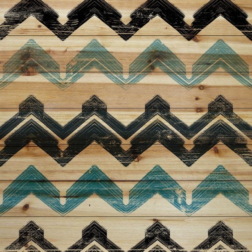 Marmont Hill - "Pulsating" Painting Print on Natural Pine Wood
