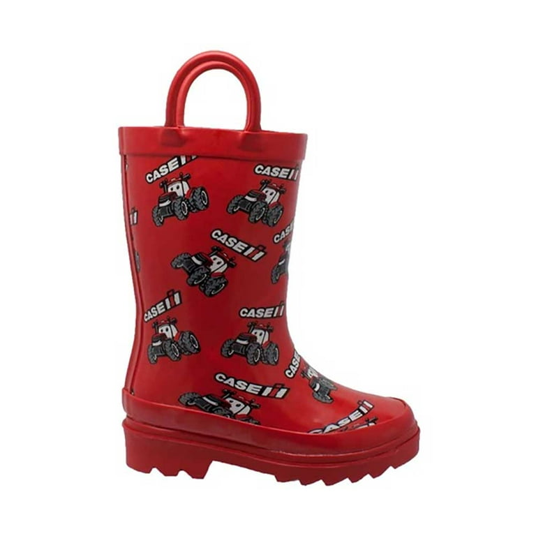 Children's Big Red Rubber Boots Red - Walmart.com