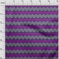 thumbnail image 2 of oneOone Cotton Flex Fabric Floral & Chevron Block Print Fabric BTY 40 Inch Wide, 2 of 4