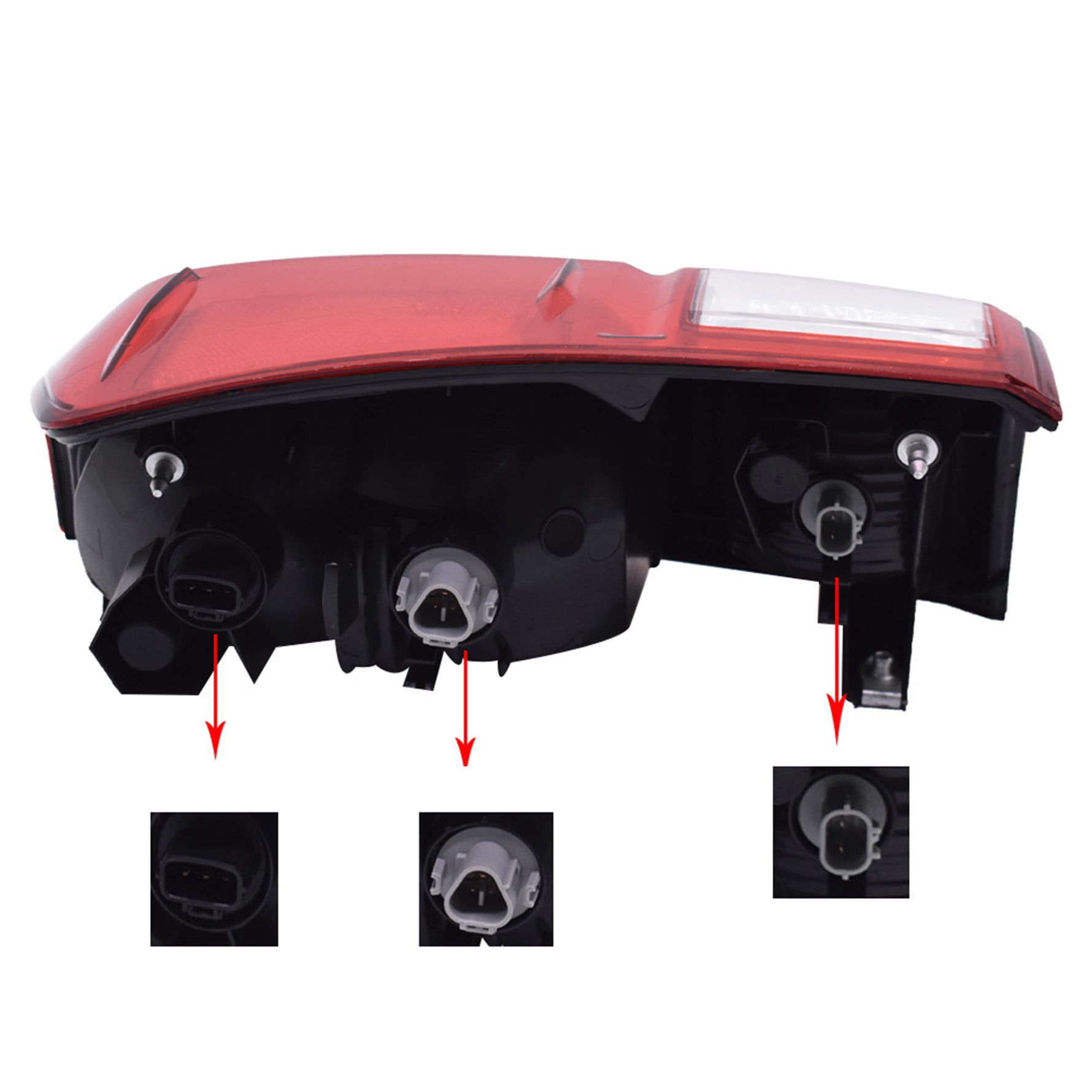 Genrics Driver Side Rear Tail Light left Brake Lamp Replacement for 2016-2017 Toyota Tacoma SR SR5 8156004170, 81560-04170