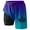 ZA Dark Blue, variant on Summer Shorts For Mens 2025 Knee Length Inseam Liner Elastic Waistband Swim Trunks Lined Double-Deck Lounge Trousers Casual Trouser