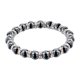 thumbnail image 1 of Negro Gallstone pulsera de cuentas pulsera de joyería pulsera de pareja, 1 of 2