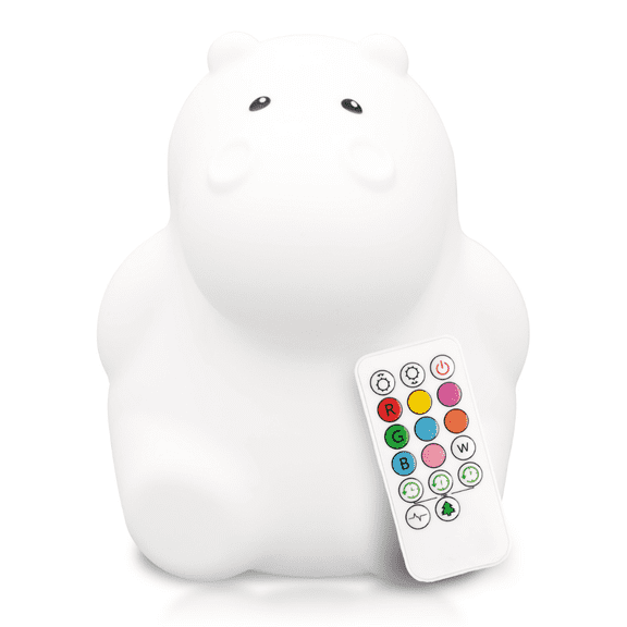 LumiPets® Honey the Hippo- Children's Touch Night Light