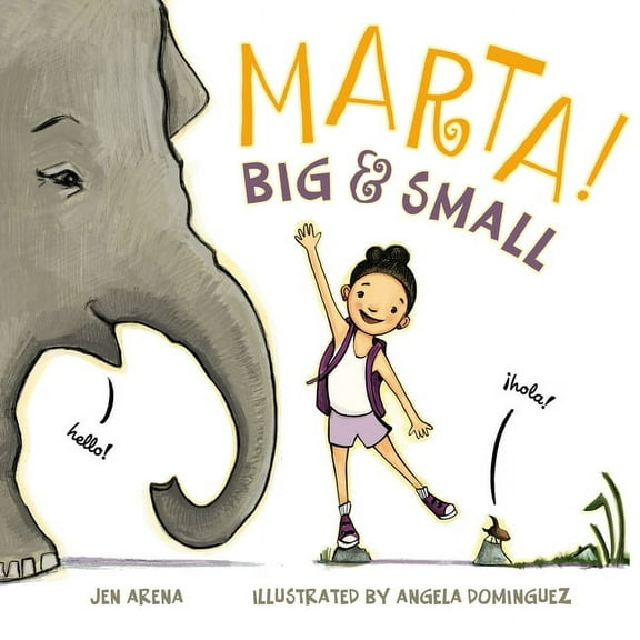 Marta! Big & Small, (Board Book)