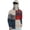 Khaki, variant on Mens UPF 50 Sun Protection Rash Guard Hoodie 250th Anniversary American Flag Long Sleeve Shirt Lightweight Fishing Shirts with Mask
