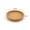 01_A【Coaster x1】, variant on Round Cork Coaster with Raised Rim, Absorbent Heat Insulating Trivet for Cups, Shockproof Table Protector for Kitchen Workspace Bar, 1, by IHXORA