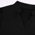 thumbnail image 4 of EGNMCR Blouses et Chemises à Manches Longues à Col Rond Femmes Manches Longues Couleur Unie Hauts d'Allaitement Blouse pour l'Allaitement Femmes Enceintes Blouse, 4 of 8