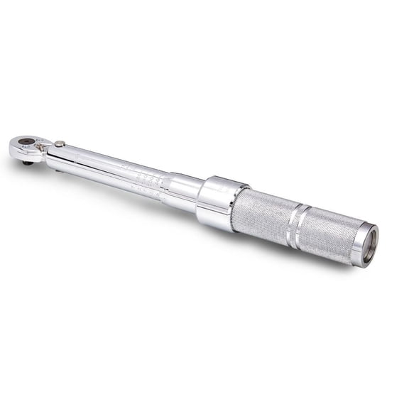 Proto 1/4 In Drive Ratcheting Head Micrometer Torque Wrench 40-200 In-Lbs