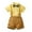 Yellow-2, variant on Kids Boys Gentleman Wedding Outfit Formal Dress Shirt Suspender Easter Outfits for Boys Toddler Suit 4-5 Years