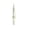 White-1, variant on Long Ghost Taper Candle, Twisted Spooky Halloween Stick Decor Candle, Tabletop Ornament for Holiday Mantel Window Display, Halloween Party Gift(Candle)