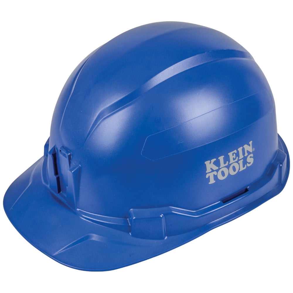 Klein Tools 60248 Hard Hat, NonVented, Cap Style, Blue