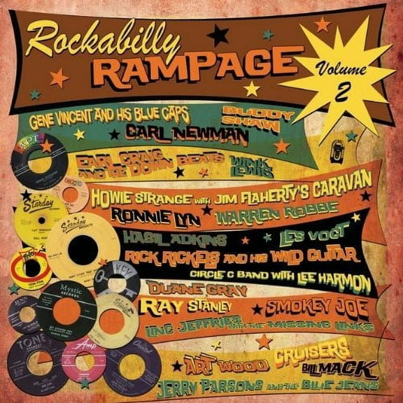 Various Artists - Vol. 2-Rockabilly Rampage - Music & Performance - Vinyl