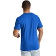 thumbnail image 3 of Hanes Essentials Men's Cotton T-Shirt Blue Horizon M, 3 of 8