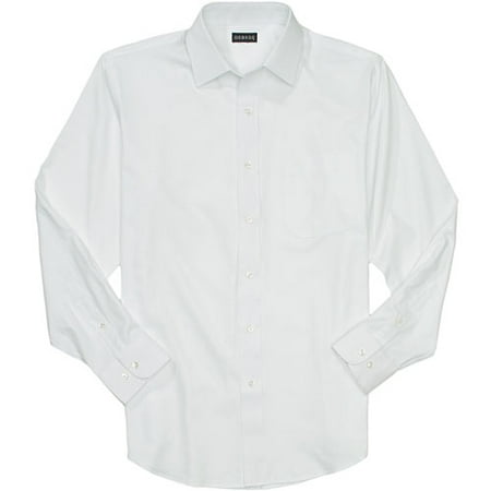 George - Men's Herringbone Dress Shirt
