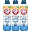 3 Pack Arm & Hammer No White Mess Invisible Spray Foot Powder, 7 Ounces Each