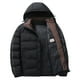 thumbnail image 2 of Ceisia Men's Winter Long Sleeved Zipper Pocket Gift Hooded Windproof And Warm Pocket Fashionable JacketFeatures: 1.F eatures: Casual, 2 of 9