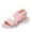 Pink, variant on TKYCMSUAKI Womens Orthopedic Walking Sandals Sport Outdoor Hiking Water Sandals Thick Athletic Cushion Adjustable Strap Sandals with Comfortable Plantar Fasciitis Arch Support
