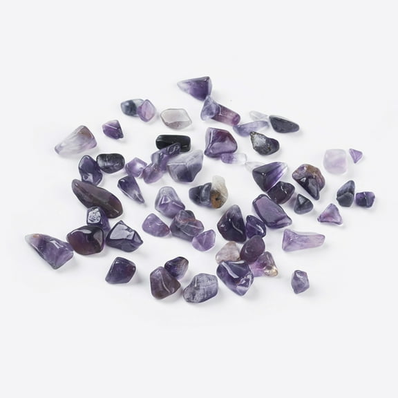 Amethyst Chips Floating Charms Fit Floating Locket Pendants No Hole/Undrilled 5~8mm