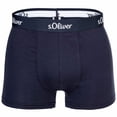 thumbnail image 2 of s.Oliver Calzoncillos para hombre, paquete de 3 - Boxer Briefs, Algodón Stretch Marina XXL, 2 of 3