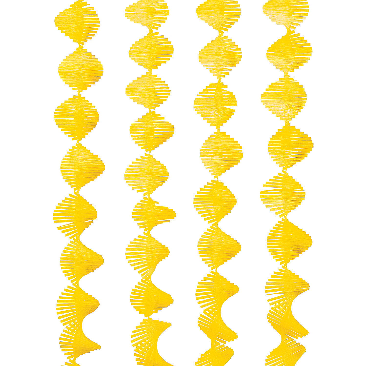Sunray Yellow Way to Celebrate Crepe Streamer