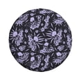 thumbnail image 3 of LNWH Vintage Skulls Flowers Pattern Waterproof Spare Tire Cover, Universal Spare Tire Wheel Covers 16 inch, 3 of 8