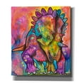 thumbnail image 1 of Epic Graffiti 'Triceratops' by Dean Russo, Canvas Wall Art, 26"x30", 1 of 8