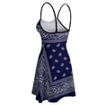 thumbnail image 5 of Bandana Blue Slip Dress Dresses For Woman Fairy Dress, 5 of 6