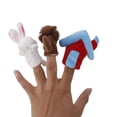 thumbnail image 4 of Juego de 3 marionetas de dedo: lobo y conejo, 4 of 7