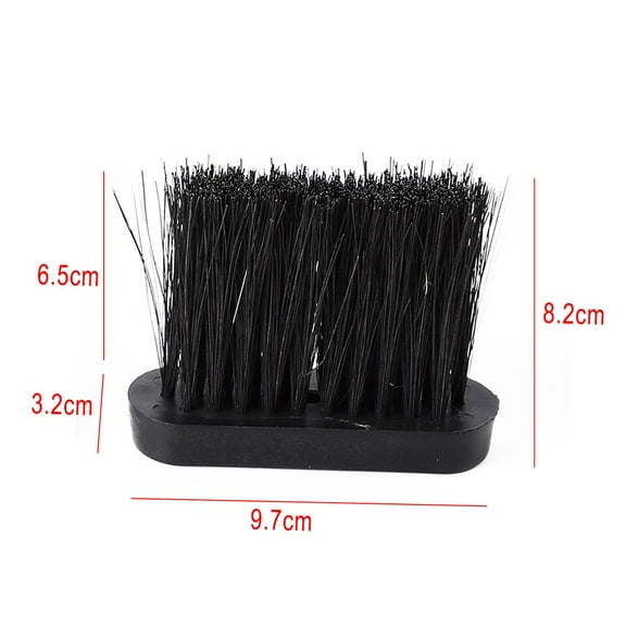 RichLink Replacement Broom Plastic Handle Fireplace Tools Spare Hearth Brush Head Refill,S