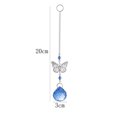 thumbnail image 2 of Araña Suncatcher bola de cristal prismas colgante mariposa ventana prismas para ventanas, plantas, boda, 2 of 5