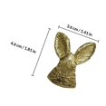 thumbnail image 2 of unbranded 1Ud Tirador De Gabinete Con De En Latón Dorado Anticorrosivo, 2 of 8