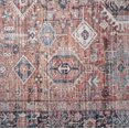 thumbnail image 3 of Everwash™ Callaghan Eve Southwestern Medallion Machine Washable Area Rug, Brick Red, 5'2"x7'2", 3 of 11