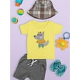 thumbnail image 3 of Hipster Wolf T-Shirt Infant -Image by Shutterstock,  12 Months, 3 of 4