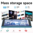thumbnail image 7 of Android 15 Tablet 7 inch Tablets, 8GB RAM 32GB Storage 1TB Expand Quad-Core Processor Tablet PC, 1024 x 600 IPS HD Touch Screen, 2MP+5MP Dual Camera, 3000mAh Battery, WiFi, Bluetooth, GMS, Navy, 7 of 7