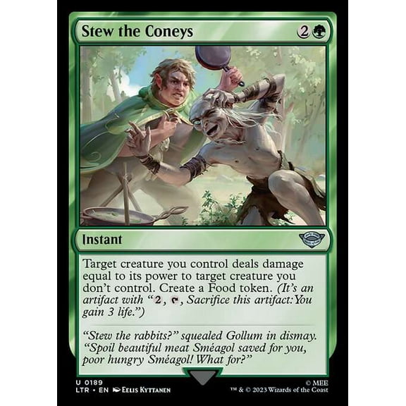 MtG Tales of Middle-Earth Uncommon Stew the Coneys #189