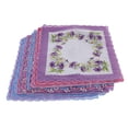 thumbnail image 4 of Pañuelo de encaje Zulema para mujeres 15 piezas Algodón 28 x 28cm Color aleatorio, 4 of 8