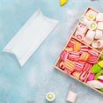 thumbnail image 3 of FELTECHELECTR 50 cajas de dulces transparentes con forma de almohada para regalo., 3 of 5