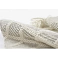 thumbnail image 4 of Momeni EMBEREMR-2IVY5080 5 x 8 ft. Ember Hand Woven Contemporary Rectangle Area Rug, Ivory, 4 of 6