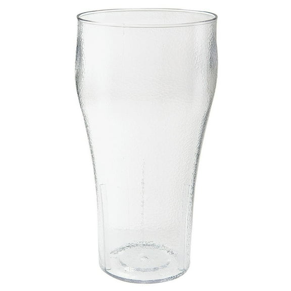 G.E.T. Bell Shaped Soda Float Tumbler, 20 Ounce, Clear (Set of 12)