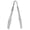 Clear, variant on Premium Thickened Food-Grade Plastic Serving Tongs Clip for Bread Cake Snacks and Buffet Table with Durable Ergonomic Handle Clear