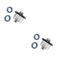 thumbnail image 3 of Vogacara Bloqueo de diferencial para 1/10 LOSI Baja Rey 4WD Piezas de aleación de aluminio para 1/10 LOSI Baja Rey 4WD plata plata 2Conjunto, 3 of 6