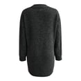 thumbnail image 2 of Vestido George para Mujer, con Cuello Redondo, Textura Tejida Trenzado Verde Talla M, 2 of 4
