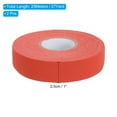 thumbnail image 2 of 1"X27 Yard Hockey Tape Multipurpose Grip Protector for Hockey Stick Blade Bat, Orange 2 Pack, 2 of 6