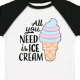 thumbnail image 4 of Inktastic All You Need is Ice Cream with Ice Cream Cone Boys or Girls Toddler T-Shirt, 4 of 5