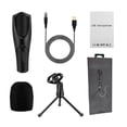thumbnail image 1 of fastboy USB Condenser Desktop Microphone Computer Notebook Voice Chat Conference Speech Singing Stand Studio Mic, 1 of 7