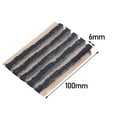 thumbnail image 4 of 5 Pcs Bande de Réparation de Pneu Tubeless Outil de Réparation de Pneu Bandes de Crevaison pour Camion Moto Noir, 4 of 6